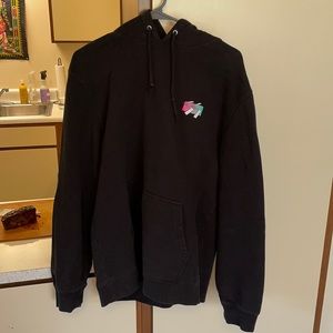 black stussy hoodie